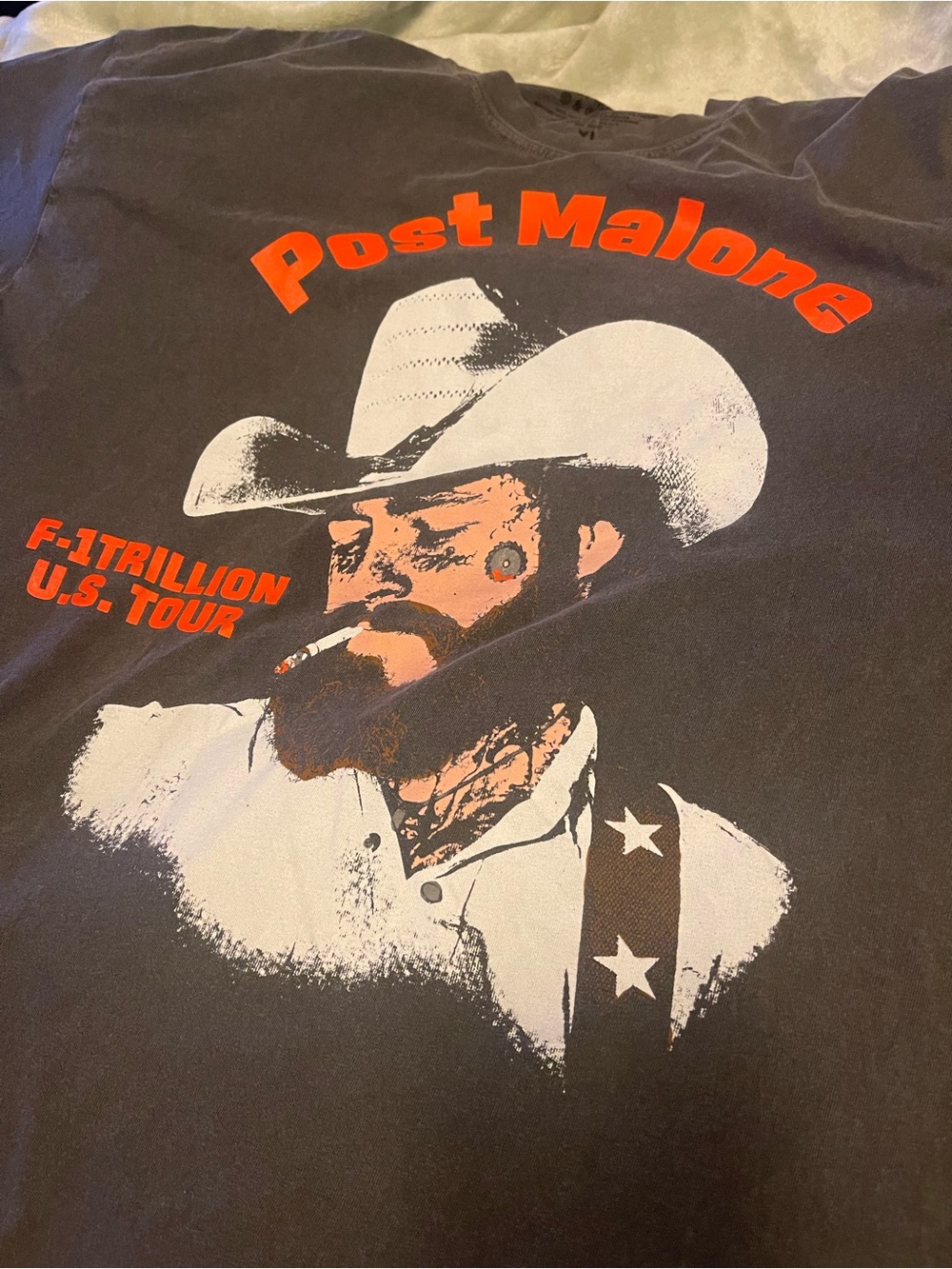 Post Malone F-1 Trillion U.S. Country Tour Short Sleeve T-Shirt